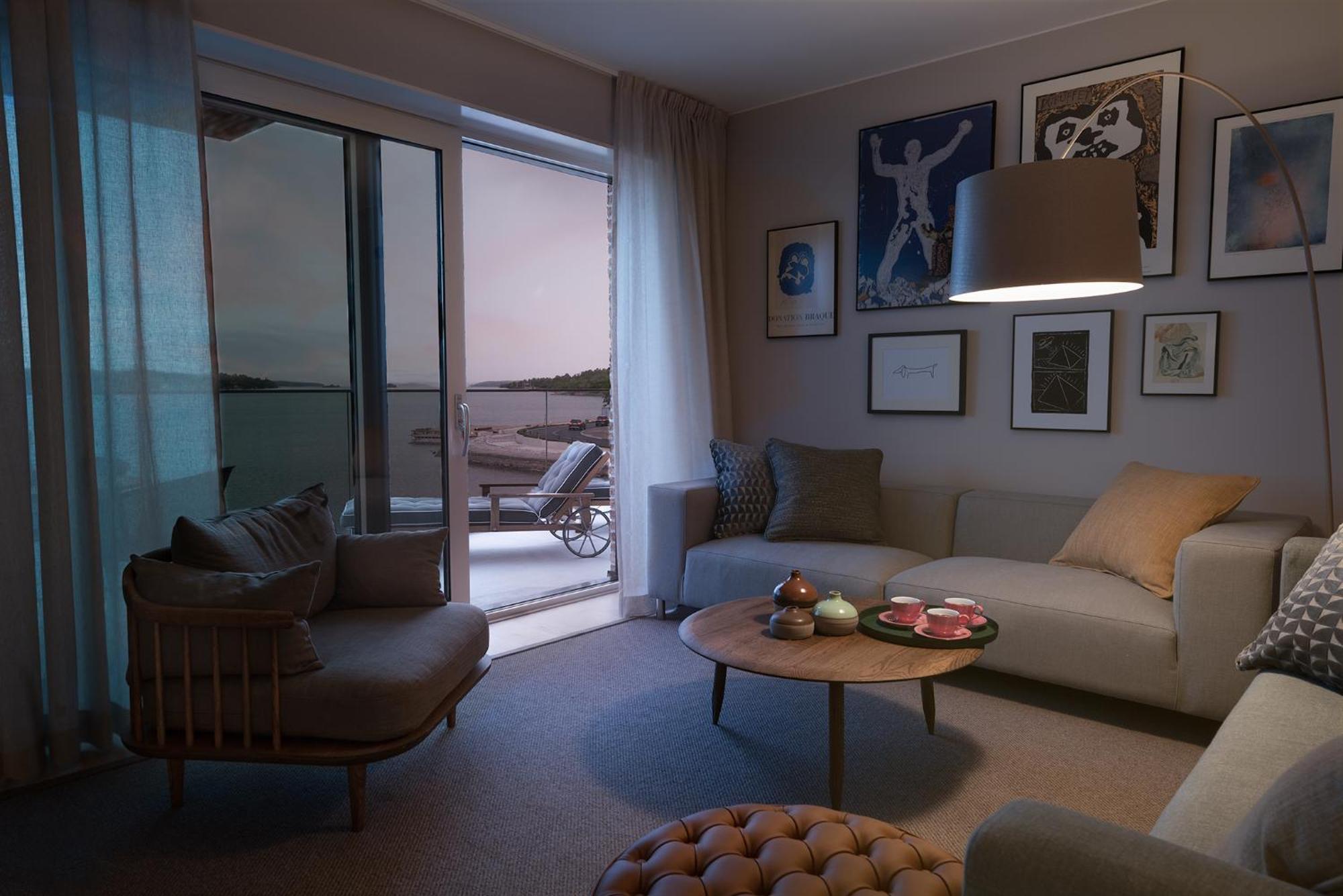 Slottsholmen Hotell Och Restaurang เวสเตอร์วิก ภายนอก รูปภาพ